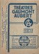 Cinéma/ Théatres Gaumont Aubert/Cinéma Saint Paul/ "Le Capitaine Pirate"/"Ultimatum"/ Eric Von Stroheim/1939   CIN25 - Programmes