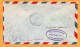 Luxembourg Paris Djakarta 1957 Air Mail Cover Mailed - Briefe U. Dokumente