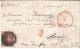 BELGIUM USED COVER ??/02/1850 COB 5 LIEGE VERS PARIS - 1849-1850 Médaillons (3/5)