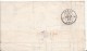 BELGIUM USED COVER ??/02/1850 COB 5 LIEGE VERS PARIS - 1849-1850 Médaillons (3/5)