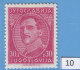 YUGOSLAVIA 1931; Mi: 237 I; MH - Ungebraucht