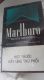 Vietnam Viet Nam MARLBORO Green Opened Empty Hard Pack Of Tobacco Cigarette - Estuches Para Cigarrillos (vacios)