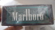 Vietnam Viet Nam MARLBORO Green Opened Empty Hard Pack Of Tobacco Cigarette - Empty Cigarettes Boxes