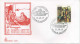 ITALIA - FDC  CAPITOLIUM 1989 - NATALE - ARTE CORREGGIO -  SERIE COMPLETA SU DUE BUSTE - FDC