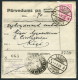 1929 Latvia Zehsis - Riga Parvedums Dienesta Atzimes - Latvia