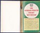 1951 The Merriam - Webster POCKET DICTIONARY Dictionnaire De La Langue Anglaise - Langue Anglaise/ Grammaire