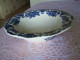 SALADIER PLAT LEGUMIER (no Top Cover No Homes)  BLEU ROYAL HOMES OF BRITAIN ENOCH WEDGWOOD TUNSTALL LTD  ENGLAND - Wedgwood