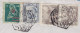 Spanish Tanger Airmail Par Avion TANGER 1953 Cover Letra Mixed TANGER / SPAIN Franking 1952 Christmas Seal ?? (3 Scans) - Spanish Morocco