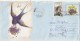 80FM- BIRD, SWALLOW, COVER STATIONERY, ENTIER POSTAL, 1999, ROMANIA - Hirondelles