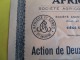 Action De 2 500 Francs Au Porteur/ Afrique Et Congo /Sté Agricole, Commerciale & Industrielle   / 1923   ACT65 - Industrie