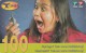 Greenland, GL-TUS-0007_0712, 100 Kr, One Girl With Mobile Phone, 2 Scans   Expiry 08-12-2007. - Groenlandia
