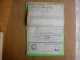 R!,railway Document,train Transport,lettre De Voiture,customs Duty Seal,toll,franco Caribrod,Yugoslavia Tax Stamps,coal - Europe