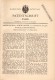 Original Patent - Alfred Leather In North Ground , Villa Portsmouth , 1888 , Fuze For Projectiles , Ammunition !!! - Documents