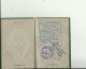 Delcampe - Q31  --  BUNDESREPUBLIK DEUTSCHLAND  ---  PASSPORT, REISEPASS  --  1959  - REVENUE, TAX STAMP  --  20 X VISA  YUGOSLAVIA - Historical Documents