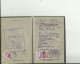 Delcampe - Q31  --  BUNDESREPUBLIK DEUTSCHLAND  ---  PASSPORT, REISEPASS  --  1959  - REVENUE, TAX STAMP  --  20 X VISA  YUGOSLAVIA - Historical Documents