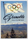 GRENOBLE--datée 1967--Grenoble,Ville Olympique-Vue Panoramique Et Chaine Belledonne--flamme Anneaux Jeux Olympiques - Grenoble