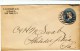 Sc#U113 1-cent Franklin Postal Stationery New York To Philadelphia Entire C1880s Cover - ...-1900