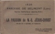 PAROISSE DE BELMONT (LOIRE) 1928 CERCLE CATHOLIQUE JEANNE D'ARC LA PASSION DE N S JESUS CHRIST CARNET 15 TABLEAUX - Belmont De La Loire