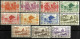 BRITISH NEW HEBRIDES DEFINITIVES MAN WOMAN BOAT SET OF 11 STAMPS 5 CTS-5 FR ISSUED 1953 MUH SG68-78 READ DESCRIPTION !! - Nuevos