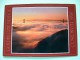 USA 1988 Postcard "Golden Gate Bridge In Fog" To England - Flag On White House - Wendell Holmes - Margaret Mitchell - Lettres & Documents