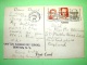 USA 1988 Postcard "mushrooms" Grafton Elementary School To England - Laubach - Pearl Buck Writer - Margaret Mitchell - Lettres & Documents
