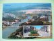 Slovakia 1996 Postcard "Piestany River Bridge" To Germany - Plane - Cartas & Documentos