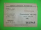 R!,Yugoslavia Kingdom,official Cash Letter,lettre Chargée,financial Train Office,Serbian State Railway,sealed Wax,rare - Dienstzegels