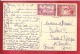 N°Y&T  104+127  BLIDA       Vers    FRANCE  Le       12  AVRIL   1938  2 SCANS - Briefe U. Dokumente