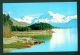 NEW ZEALAND  -  Mount Cook And Lake Pukaki  Used Postcard Mailed To The UK As Scans - New Zealand