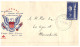 (200) Australia FDC Cover - 1955 - USA Australia Friendship (3 Different Colours) - First Flight Covers