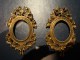 SMALL ARTISTIC BRASS FRAMES - Other & Unclassified