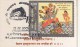 Dept., Of Post, Picture Postcard, Jayadeva, Geetagovinda, Mythology, Flute Music, Animal Face,. Flower, Shell, - Hinduism