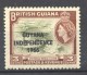 Guyane Britannique, Yvert 226, Scott 1A, SG 379 MNH - Guyane Britannique (...-1966)