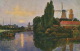 Zwolle Art Card Advert Chocolat Aiguebelle Moulins Windmill - Zwolle