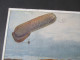 AK / Bildpostkarte 1916 Zeppelin / Luftschiff. Feldpostkarte 1. WK. Berlin Südende. Kanonen An Der Front. - Zeppeline