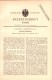 Original Patent -  Luigi Bosi In Livorno / Italia , 1888 , Macchina Per Maglieria !!! - Historische Dokumente