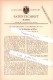 Original Patent - Victor Mirland In Frameries , Belgien , 1884 , Apparat Für Landwirtschaft , Agrar , Saat !! - Frameries