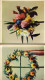 FLEURS ET BOUQUETS EN PAPIER 1969 - Motivservietten (Papier)