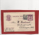 Censura San Sebastian, Postal 10c.,Reyes Católicos , Edifil No.81, 1938 A Tübingen (Alemania) Con Sello 15cms - Brieven En Documenten