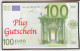 LOT DE 8 HUIT BILLETS SPECIMEN 100 EURO . FLYERS PUB PUBLICITE PAPIER GLACE - Specimen