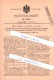 Original Patent - Emile Daneau In Rhisnes B. Namur , 1912 , Spitztütenmaschine , Maschinenbau !!! - Namur