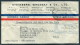 1946 Colombia Steinberg, Wronsky &amp; Co Bogota Registered Airmail Cover - Zurich Switzerland Via New York Washington - Colombia