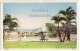 BRAZIL SANTOS PRAIA - BEACH PROMENADE VIEW - FOUNTAIN - C1950s Vintage Unused Postcard - BRAZIL - Other & Unclassified