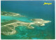 ANTIGUA - AERIAL VIEW OF DEVIL'S BRIDGE / WITH ANTIGUA & BARBUDA THEMATIC STAMP-FRUIT - ANANAS - Antigua Und Barbuda