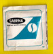 SABENA Belgian World Airlines = Geurdoekje Parfum Parfume Echantillon JACOMO Eau Cendrée Avion Aviation Luchtvaart 4106 - Cadeaux Promotionnels