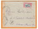 GUADELOUPE ## LETTRE DE BASSE-TERRE 1941 ## CENSURE MILITAIRE ## TRANSIT PTE A PITRE - Briefe U. Dokumente