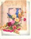 VERY OLD & VINTAGE GREETINGS CARD - PRINTED IN USA - TO HELP YOU GET WELL - USE OF CLOTH - Other & Unclassified