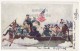 Washington Crossing Delaware 1906 Boston Sunday American Complimentary Postcard - Painting - Presidents