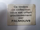 PALMOLIVE Ce Timbre De Collection Vous Est Offert Gracieusement Par PALMOLIVE QATAR - Qatar