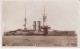 HMS Commonwealth British Warship Battleship Navy, C1910s Vintage Real Photo Postcard - Warships